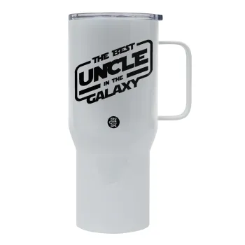 The Best UNCLE in the Galaxy, Tumbler με καπάκι, διπλού τοιχώματος (θερμό) 750L