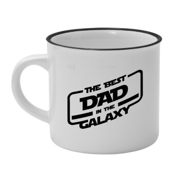 The Best DAD in the Galaxy, Κούπα κεραμική vintage Λευκή/Μαύρη 230ml