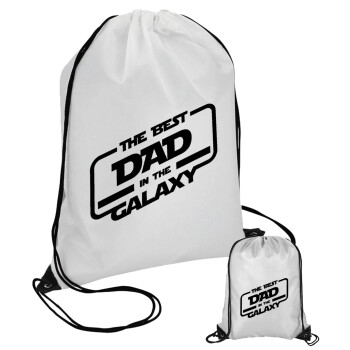 The Best DAD in the Galaxy, Τσάντα πουγκί με μαύρα κορδόνια (1 τεμάχιο)