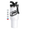 Mega Stainless steel Tumbler with lid, double wall 1,2L