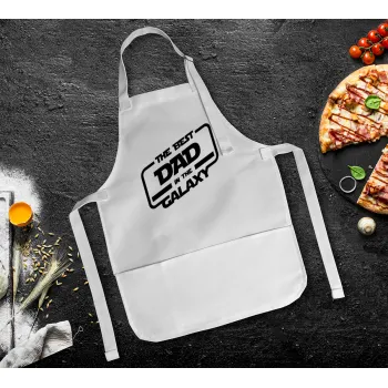 The Best DAD in the Galaxy, Ποδιά Σεφ Ολόσωμη Παιδική (με ρυθμιστικά και 2 τσέπες)