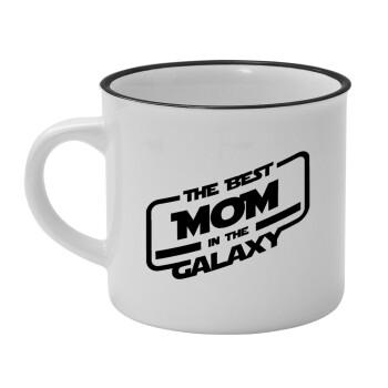 The Best MOM in the Galaxy, Κούπα κεραμική vintage Λευκή/Μαύρη 230ml