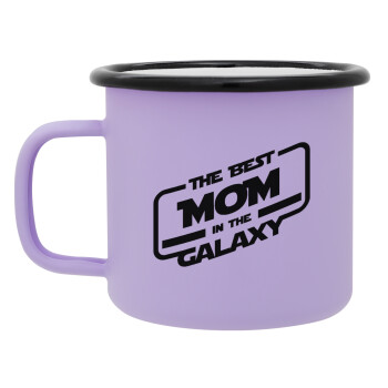 The Best MOM in the Galaxy, Κούπα Μεταλλική εμαγιέ ΜΑΤ Light Pastel Purple 360ml
