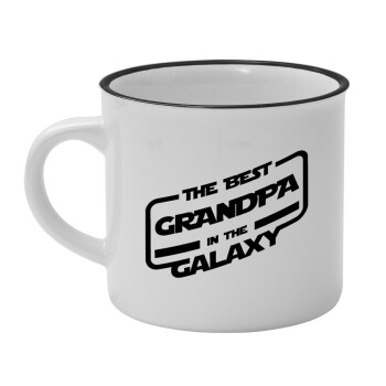 The Best GRANDPA in the Galaxy, Κούπα κεραμική vintage Λευκή/Μαύρη 230ml