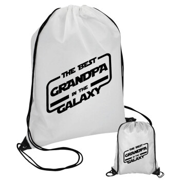 The Best GRANDPA in the Galaxy, Τσάντα πουγκί με μαύρα κορδόνια (1 τεμάχιο)