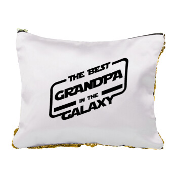 The Best GRANDPA in the Galaxy, Τσαντάκι νεσεσέρ με πούλιες (Sequin) Χρυσό