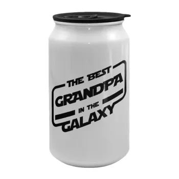The Best GRANDPA in the Galaxy, Κούπα ταξιδιού μεταλλική με καπάκι (tin-can) 500ml