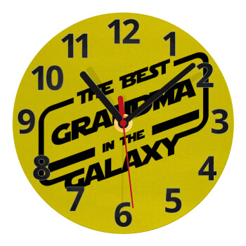 The Best GRANDMA in the Galaxy, Ρολόι τοίχου γυάλινο (20cm)