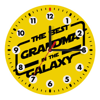 The Best GRANDMA in the Galaxy, Wooden wall clock (20cm)