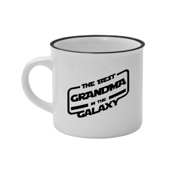The Best GRANDMA in the Galaxy, Κούπα κεραμική vintage Λευκή/Μαύρη 230ml