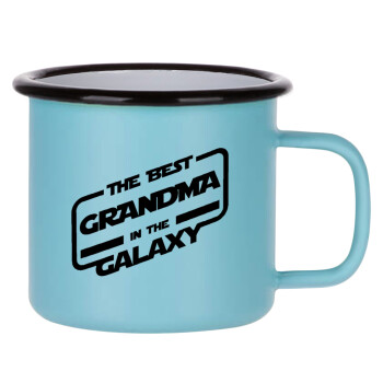 The Best GRANDMA in the Galaxy, Κούπα Μεταλλική εμαγιέ ΜΑΤ σιέλ 360ml