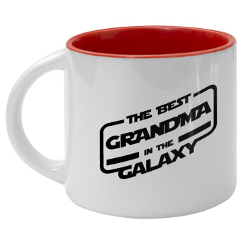 The Best GRANDMA in the Galaxy, Κούπα κεραμική 400ml Λευκή/Κόκκινη