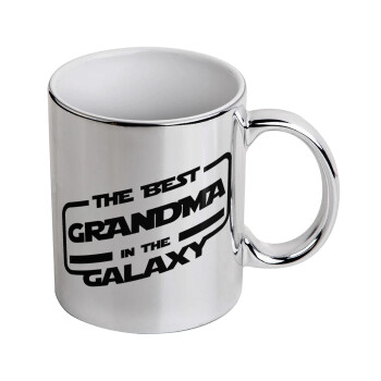 The Best GRANDMA in the Galaxy, Mug ceramic, silver mirror, 330ml