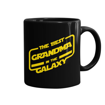 The Best GRANDMA in the Galaxy, Mug black, ceramic, 330ml