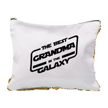 The Best GRANDMA in the Galaxy, Τσαντάκι νεσεσέρ με πούλιες (Sequin) Χρυσό