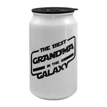 The Best GRANDMA in the Galaxy, Κούπα ταξιδιού μεταλλική με καπάκι (tin-can) 500ml