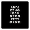 Τετράγωνο μαγνητάκι ξύλινο 6x6cm