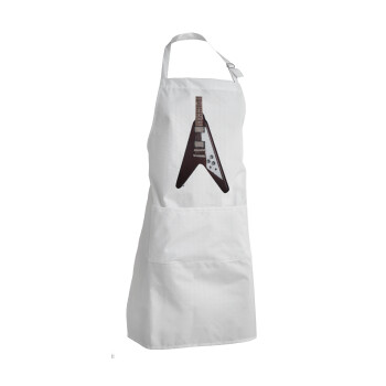 Guitar flying V, Ποδιά Σεφ Ολόσωμη Ενήλικων (με ρυθμιστικά και 2 τσέπες)