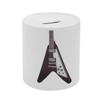 Guitar flying V, Κουμπαράς πορσελάνης με τάπα