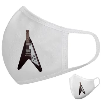Guitar flying V, Μάσκα υφασμάτινη υψηλής άνεσης παιδική (Δώρο πλαστική θήκη)