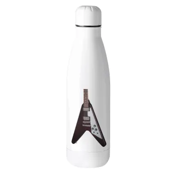 Guitar flying V, Μεταλλικό παγούρι θερμός (Stainless steel), 500ml