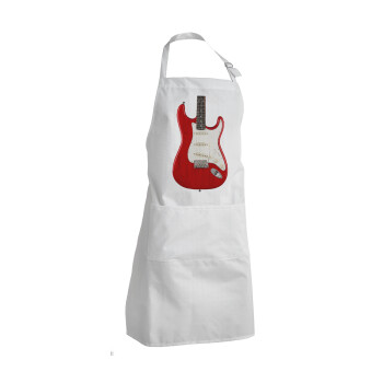 Guitar stratocaster, Ποδιά Σεφ Ολόσωμη Ενήλικων (με ρυθμιστικά και 2 τσέπες)