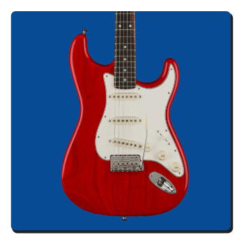 Guitar stratocaster, Τετράγωνο μαγνητάκι ξύλινο 6x6cm