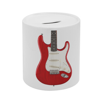 Guitar stratocaster, Κουμπαράς πορσελάνης με τάπα