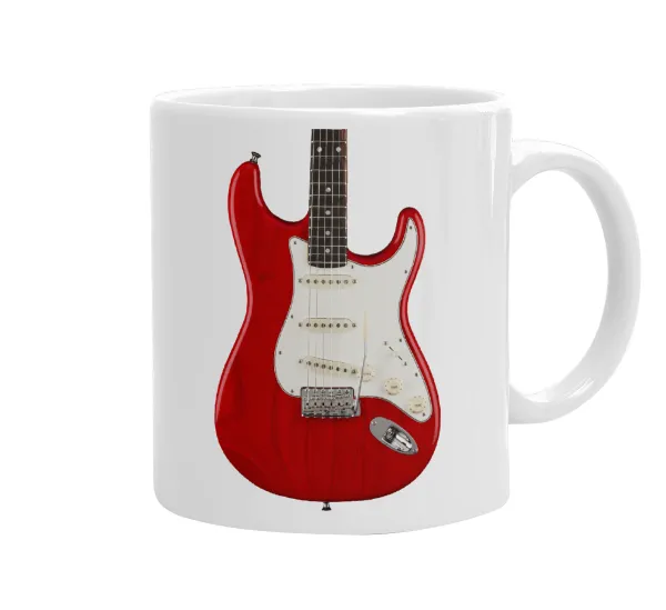 Guitar stratocaster — Κούπα, κεραμική, 330ml