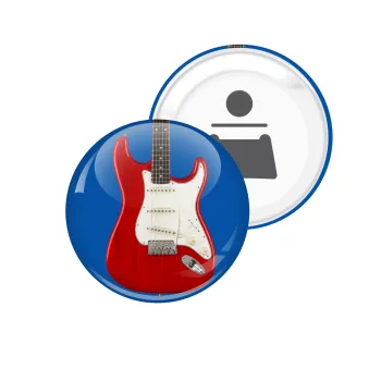 Guitar stratocaster, Μαγνητάκι και ανοιχτήρι μπύρας στρογγυλό διάστασης 5,9cm