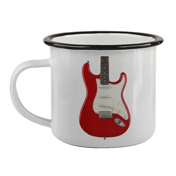 Guitar stratocaster, Κούπα εμαγιέ με μαύρο χείλος 360ml