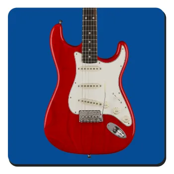 Guitar stratocaster, Τετράγωνο μαγνητάκι ξύλινο 9x9cm
