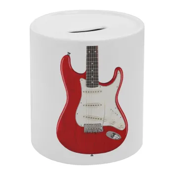 Guitar stratocaster, Κουμπαράς πορσελάνης με τάπα