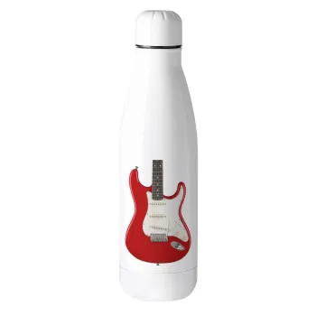 Guitar stratocaster, Μεταλλικό παγούρι θερμός (Stainless steel), 500ml