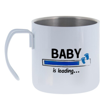 Baby is Loading BOY, Mug Stainless steel double wall 400ml