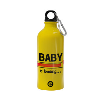 Baby is Loading GIRL, Water bottle 600ml