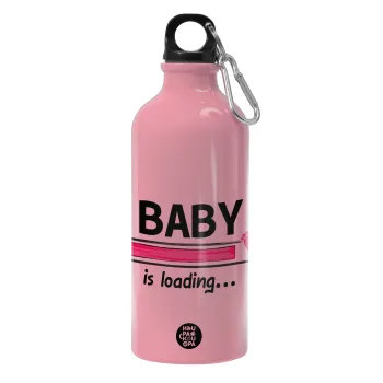 Baby is Loading GIRL, Water bottle 600ml