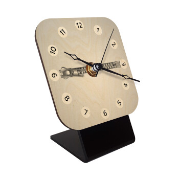 Ράψ'το!, Επιτραπέζιο ρολόι σε φυσικό ξύλο (10cm)