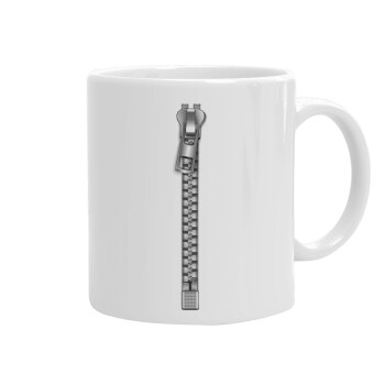Zipper, Ceramic coffee mug, 330ml (1pcs)