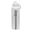1L Stainless Steel Thermal Bottle with Phone Holder & Double Wall Insulation