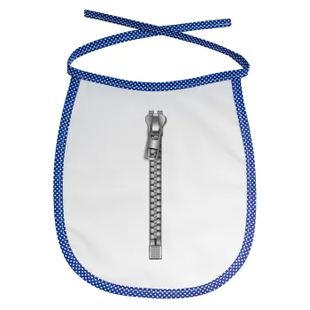 Ράψ'το!, Σαλιάρα μωρού αλέκιαστη με κορδόνι Μπλε