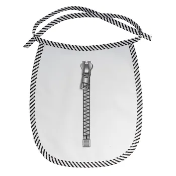 Ράψ'το!, Σαλιάρα μωρού αλέκιαστη με κορδόνι Μαύρη