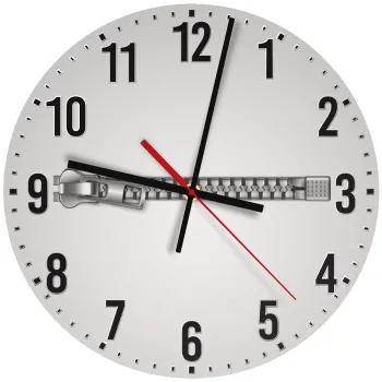 Ράψ'το!, Ρολόι τοίχου ξύλινο (30cm)