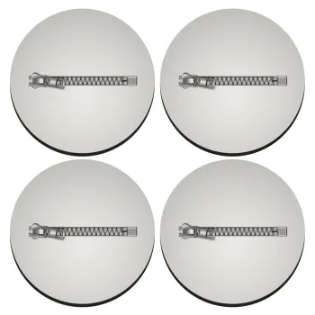 Ράψ'το!, ΣΕΤ 4 Σουβέρ ξύλινα στρογγυλά (9cm)