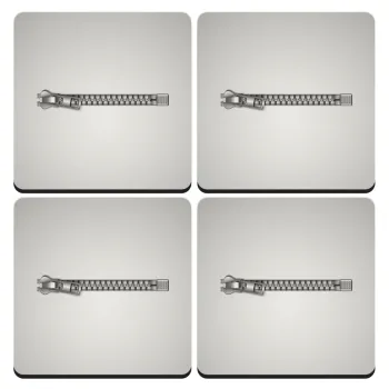 Ράψ'το!, ΣΕΤ 4 Σουβέρ ξύλινα τετράγωνα (9cm)