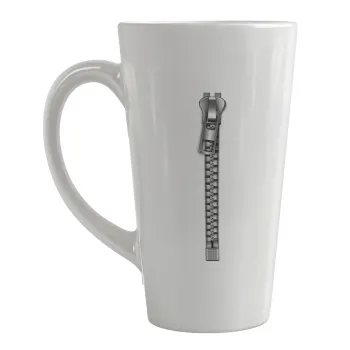 Zipper, Κούπα κωνική Latte Μεγάλη, κεραμική, 450ml