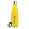 Μεταλλικό παγούρι θερμός Κίτρινος (Stainless steel), διπλού τοιχώματος, 500ml