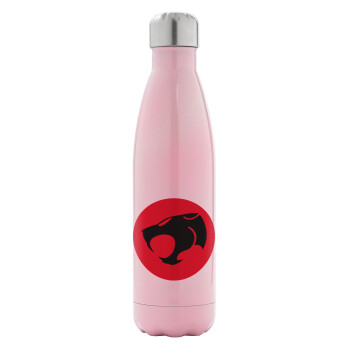 Thundercats, Metal mug thermos Pink Iridiscent (Stainless steel), double wall, 500ml