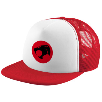 Thundercats, Καπέλο Soft Trucker με Δίχτυ Red/White 