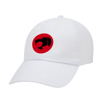 Thundercats, Καπέλο Baseball Λευκό (5-φύλλο, unisex)